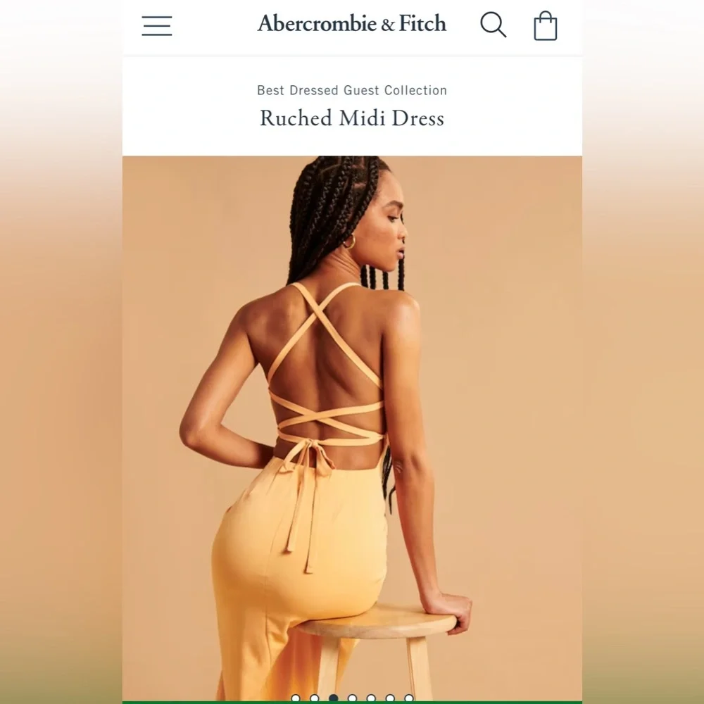 Abercrombie & Fitch Midi Dress - Picture 3 of 5
